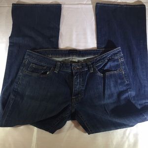Women’s Banana Republic Boot Cut Blue Jeans Sz 12